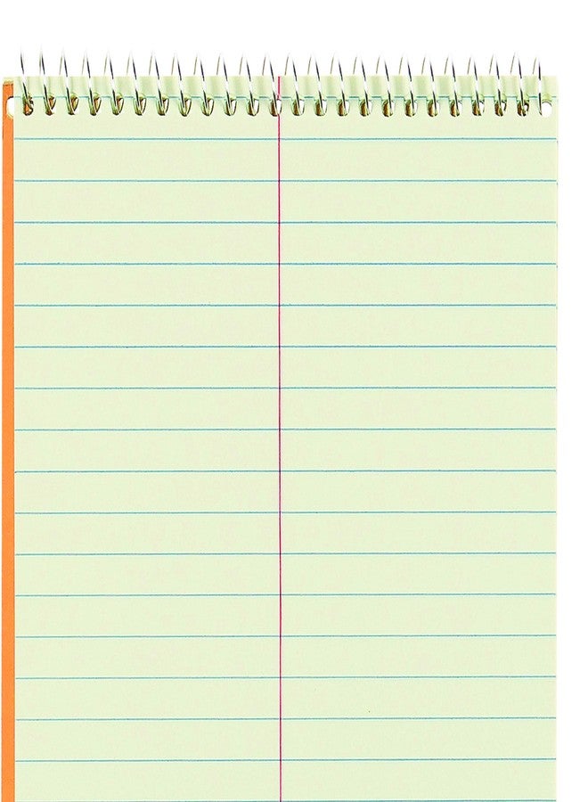 National Brown Board Cover Steno Notebook, Gregg Ruling, Green Eye-Ease Paper, 80 Sheets, 6 x 9.25 x 6 inches, Pack of 12 (36746-12) - Image 5