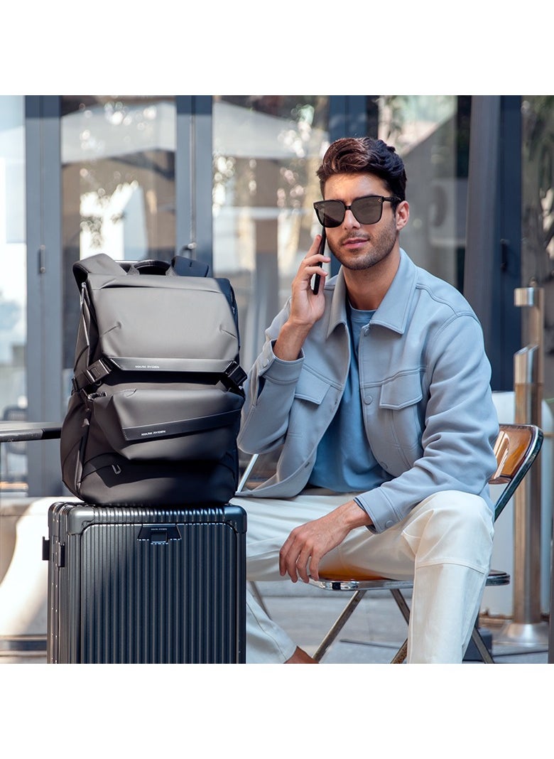 MARK RYDEN - MARK RYDEN 2859 Backpack and Shoulder Bag Combo with a lot of style and great practicality. Perfect for short and business trips. - Image 1