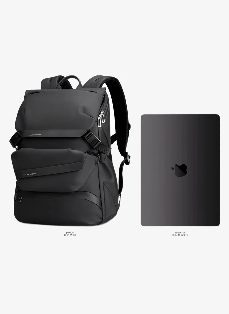 MARK RYDEN MARK RYDEN 2859 Backpack and Shoulder Bag Combo with a lot of style and great practicality. Perfect for short and business trips.
