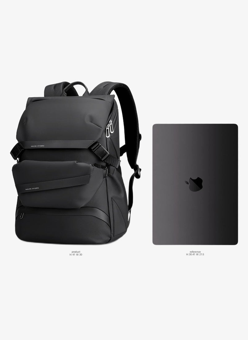 MARK RYDEN 2859 Backpack and Shoulder Bag Combo with a lot of style and great practicality. Perfect for short and business trips. - Image 2