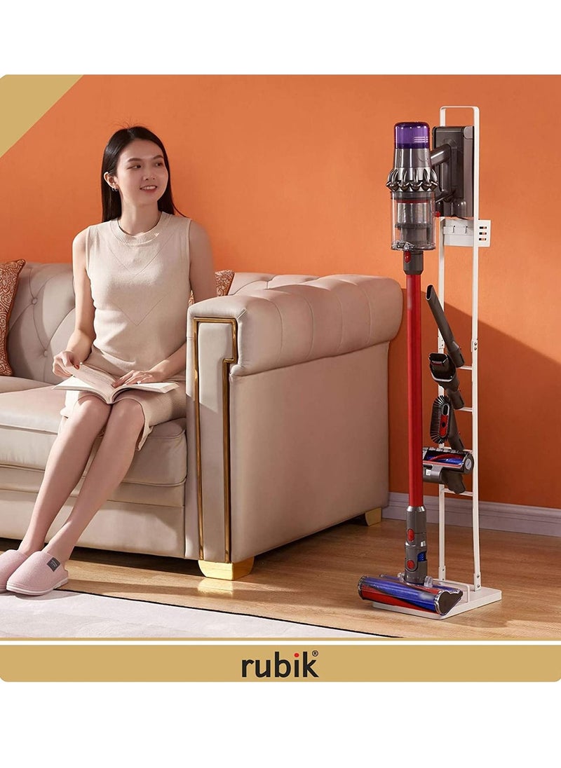 Rubik - Carbon Steel Storage Rack Floor Stand Holder for Dyson Vacuum Cleaner V6 V7 V8 V11 - Image 1