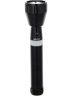 GEEPAS GEEPAS Rechargeable LED Flashlight - LED Torch with 2000 Meters Range, Portable Design & 4 Hours Working |Perfect for Camping Bicycle Hiking & Emergency 285mm Black/White GFL51031N  - Image 3