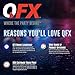 QFX Bluetooth 1965 Retro Car Replica Speaker 3inch Speakers Hands Free Link Builtin Microphone FM Radio and LED Party Lights Blue BT1965BLU - Image 2