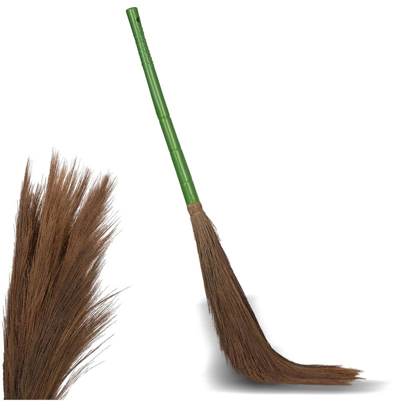 KRV KALIAMMAL Brand BroomsSupreme Quality DUST Free Easy to Clean Best and AffordableIndian Style Plastic Handle Broomstick  - Image 1