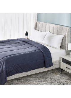 Melange Comforter, Navy - 218x228 cm - pzsku/Z80C3FF22B91AA0CCEA78Z/45/_/1715162033/3557bedf-7503-4a99-9f2a-6216f3a233d1