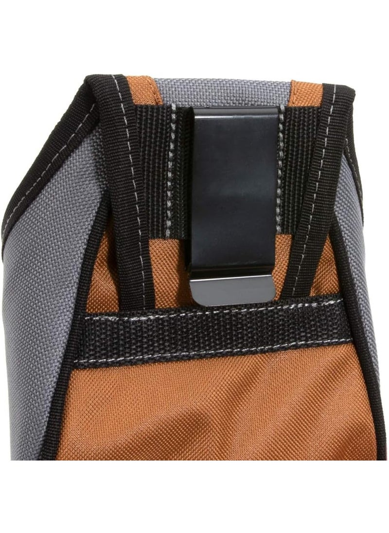 Dickies Dickies Rigid NailScrew Work Pouch with Tape Measure Clip Universalfit Steel Clip for Tool Belt Riveted Seams Built to Last  - Image 3