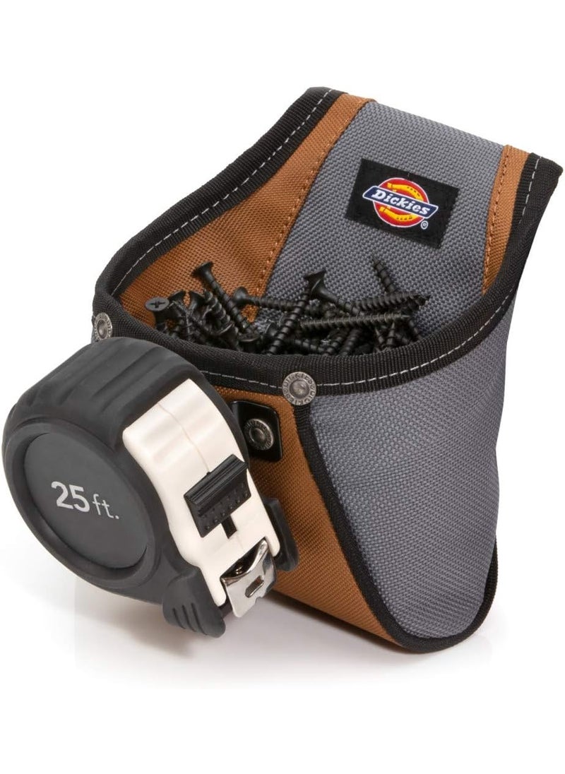 Dickies Dickies Rigid NailScrew Work Pouch with Tape Measure Clip Universalfit Steel Clip for Tool Belt Riveted Seams Built to Last  - Image 2