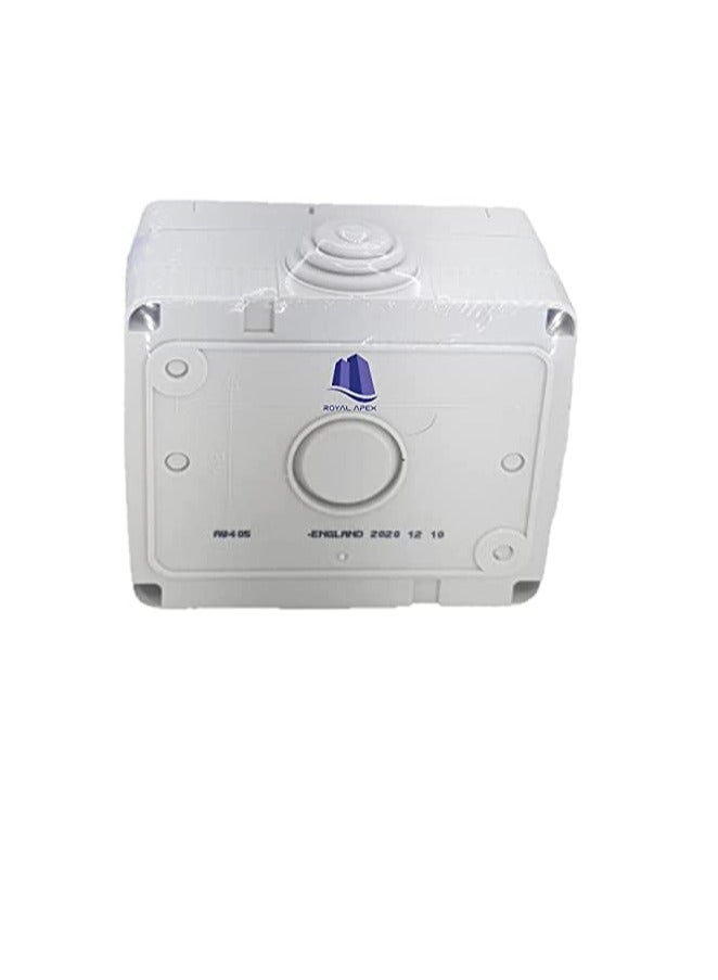 Outdoor Waterproof Weatherproof Switch Socket IP55 Grey 3 GANG 2 WAY SWITCH - Image 3