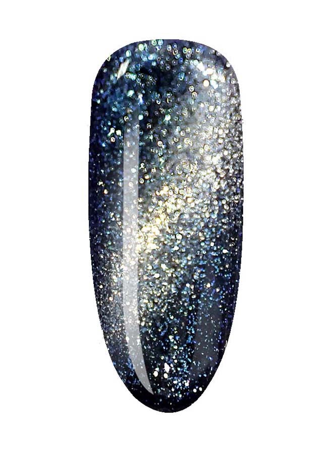 brunson Platinum Cat Eye Shiny Holographic 9D, Glitter Soak Off Gel Nail Polish BSM522 - Image 2