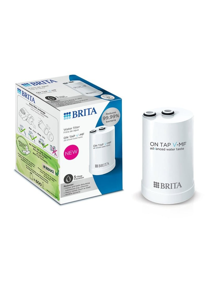 BRITA - On Tap HF Water Filter Cartridge  Compatible with Filtration System 600 Litres of Excellent Taste Filtered - Image 1