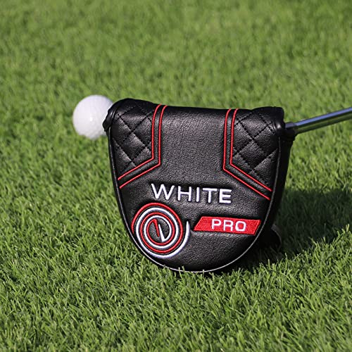 mytag Golf Club Head Covers Mallet Putter Headcovers for Odyssey White Hot Pro Heel-Shaft (Strong Magnetic) - Image 2