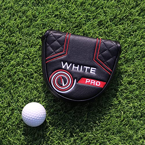 mytag Golf Club Head Covers Mallet Putter Headcovers for Odyssey White Hot Pro Heel-Shaft (Strong Magnetic) - Image 3