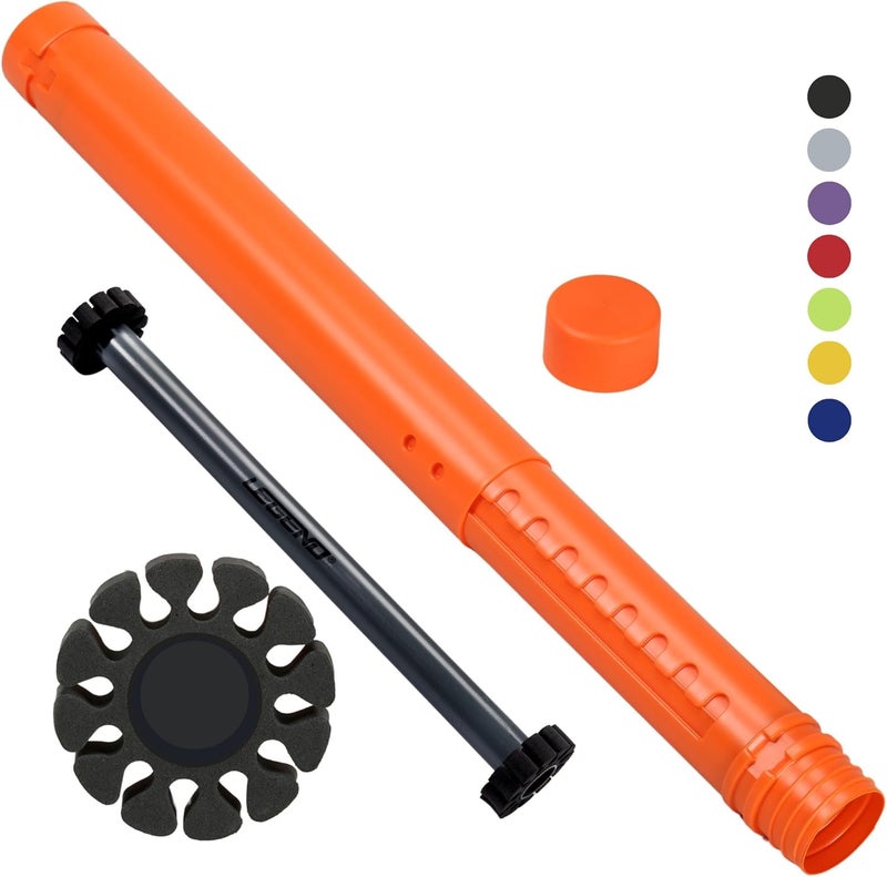 Legend Arrow Tube Case - Adjustable Holder for Hunting, Target Shooting - Extendable Design - Protective EVA Foam Separators Included - Archery Storage for 12 Carbon Arrows - Image 1