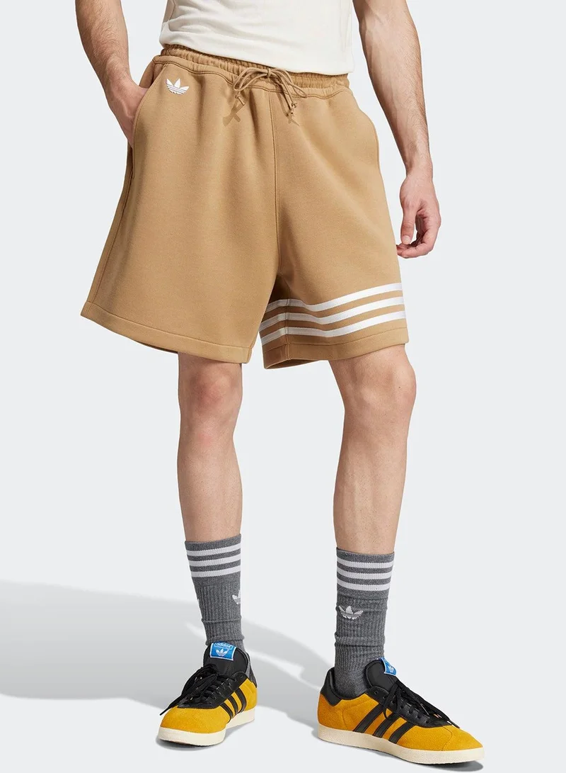 adidas شورت رجالي بني من نيو سي شو أوريجينالز