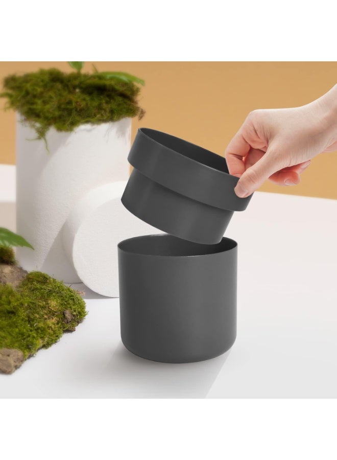Relex Flower Pot Diversion Safe with Key Lock, Secret Hidden Safe Lock Box, Perfect for Hiding The Valuables Inside Flower Pot's False Bottom, Plants Not Include - Image 2