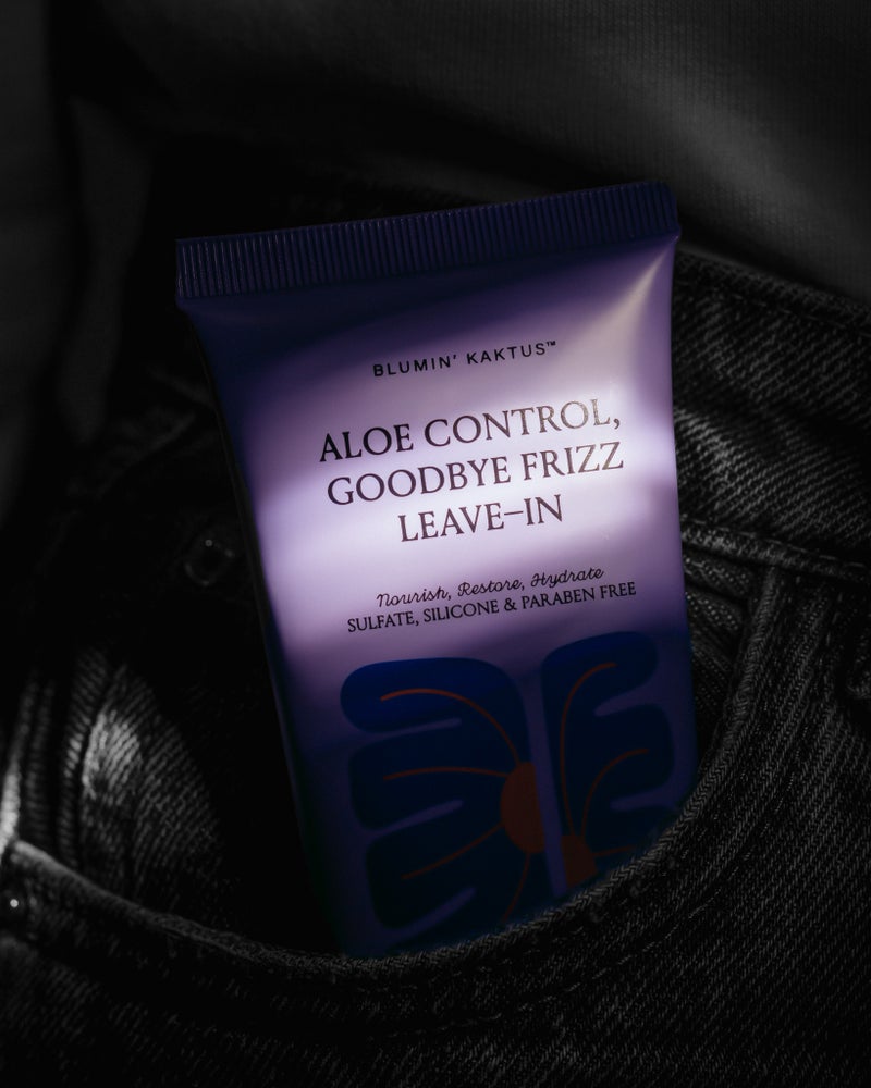 بلومن كاكتس ليف إن Blumin’Kaktus Aloe Control, Goodbye Frizz! بحجم السفر – ترطيب وتقليل الهيشان، 100 مل - Image 5