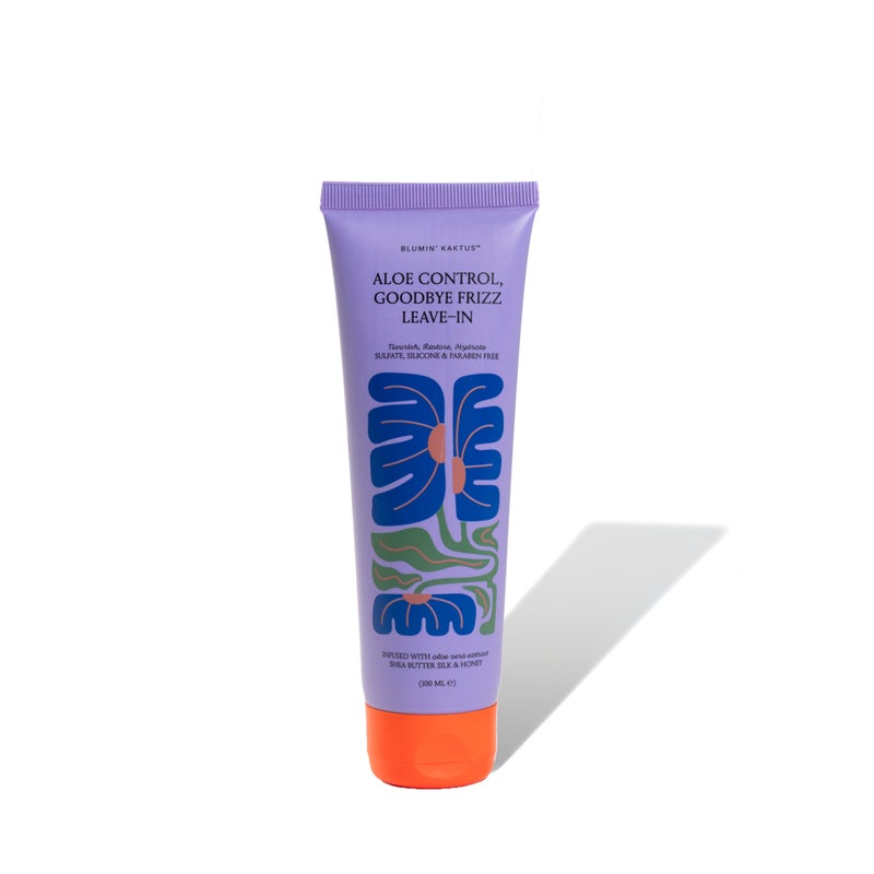 بلومن كاكتس ليف إن Blumin’Kaktus Aloe Control, Goodbye Frizz! بحجم السفر – ترطيب وتقليل الهيشان، 100 مل - Image 1