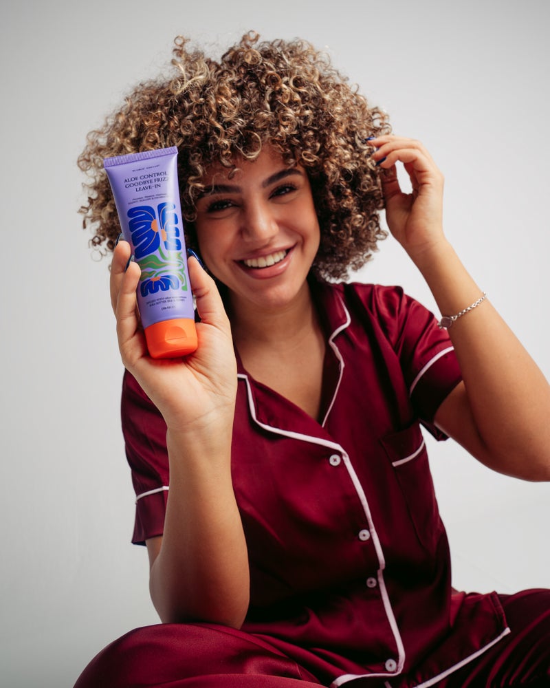 بلومن كاكتس ليف إن Blumin’Kaktus Aloe Control, Goodbye Frizz! بحجم السفر – ترطيب وتقليل الهيشان، 100 مل - Image 3