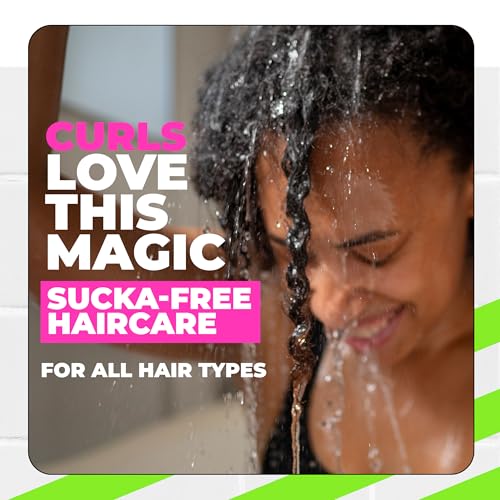 THE DOUX بلسم مرطب للشعر المجعد من ذا دوكس فريش رينس - تركيبة مرطبة مع زبدة الشيا، حرير البحر والألوة - بلسم خالي من الكبريتات والبارابين للنساء، للشعر الطبيعي المجعد والمجعد - Image 3