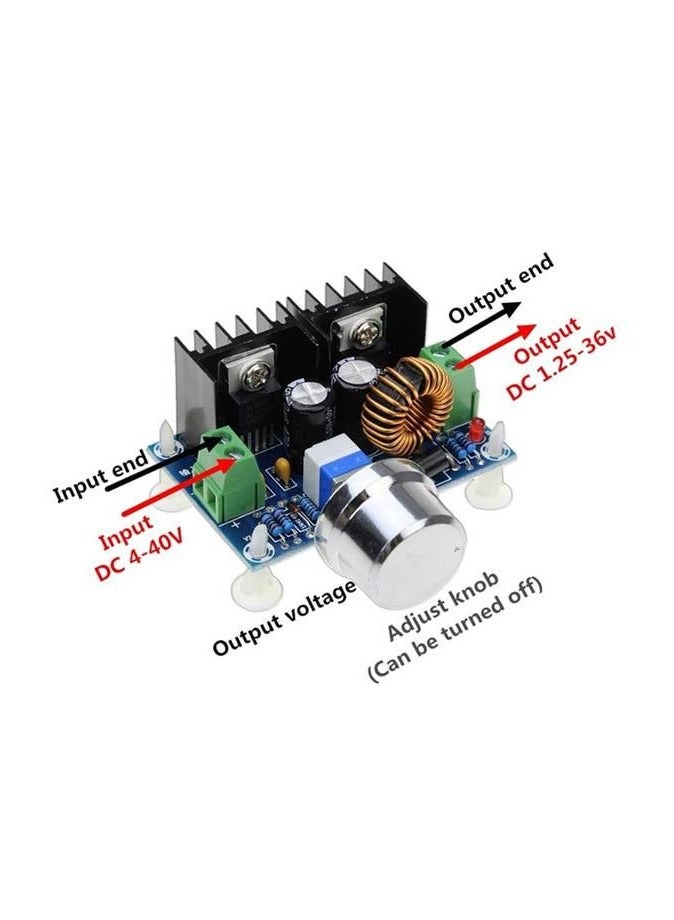 DC-DC Step Down Buck Converter Adjustable 8A XL4016 (4V~40Vdc to 1.25V~36Vdc) - Image 2