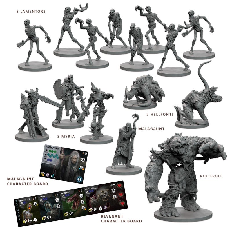 Battle Systems Maladum Dungeons of Enveron Starter Set - Fantasy Dungeon Crawler Game Immersive Terrain Solo, Co-op and Adversarial Play - Image 4