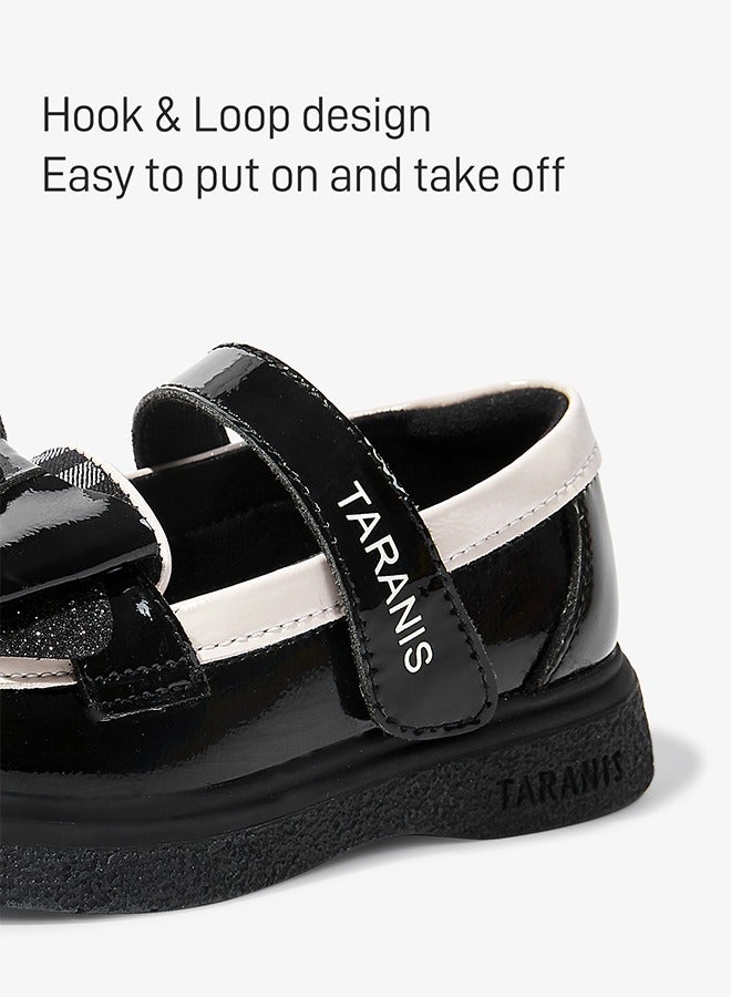 تارانيس أحذية أطفال تارانيسيس للبنات ربيعية على الطراز البريطاني، أحذية أميرات أحذية الأداء - Image 5