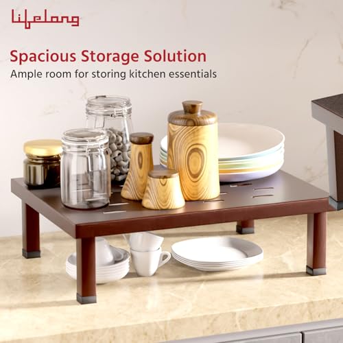 Lifelong Microwave Stand | Oven, OTG Stand for Kitchen | Multipurpose Top Rack for Kitchen Storage | Durable & Rust-Free Weight Capacity Upto 70kg | Space-Saving Organizer - Image 3