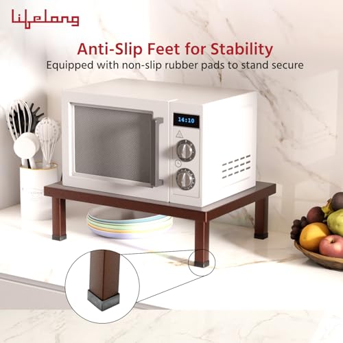 Lifelong Microwave Stand | Oven, OTG Stand for Kitchen | Multipurpose Top Rack for Kitchen Storage | Durable & Rust-Free Weight Capacity Upto 70kg | Space-Saving Organizer - Image 4