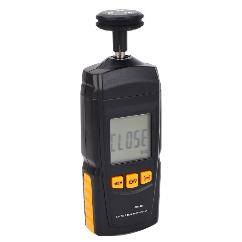 Kendal Contact Tachometer 0.5-19999rpm ABS Material - 0.1rpm High Resolution Speed Meter with 1200mAh Battery for Various Applications - Image 4