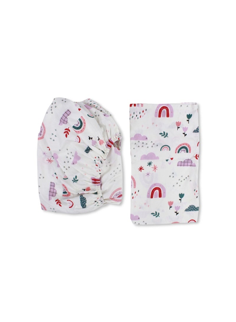 اوركيدز ملاءات سرير - بنقشة قوس قزح - Image 2