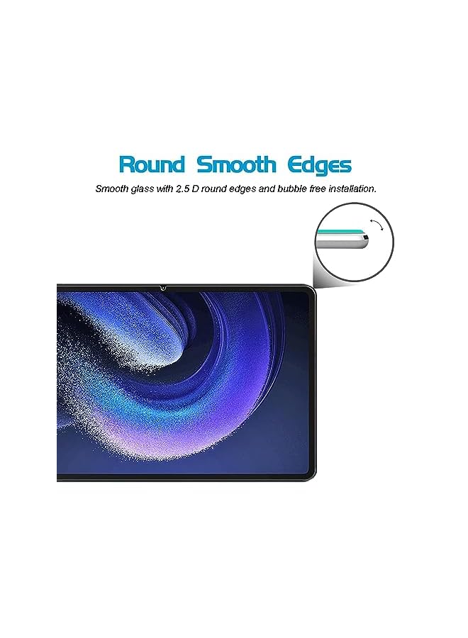 erorex For Xiaomi Pad 6 6 Pro 11 Inch Screen Protector 9H Hardness Anti Scratch Tempered Glass Flim Case Friendly Anti Fingerprint Anti Scratch 2 Pack  - Image 3