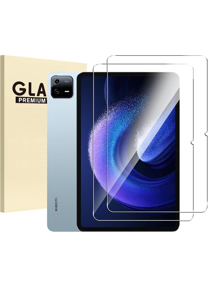 erorex For Xiaomi Pad 6 6 Pro 11 Inch Screen Protector 9H Hardness Anti Scratch Tempered Glass Flim Case Friendly Anti Fingerprint Anti Scratch 2 Pack  - Image 1