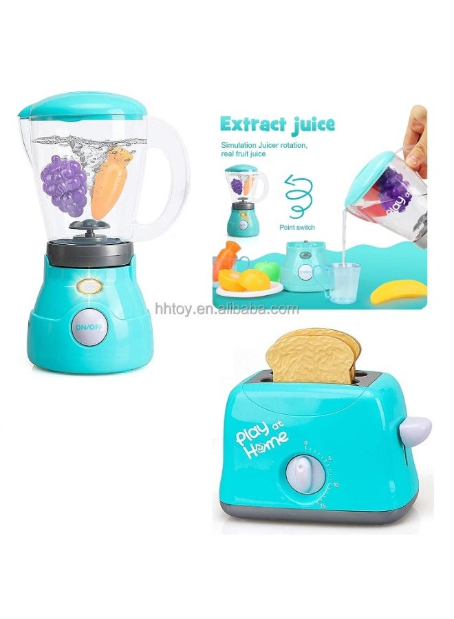 Generic valueable 1 Educational Cooking Pretend Play Mixer and Blend Coffee Maker Plus Toy Kitchen Appliances Toy - Image 4