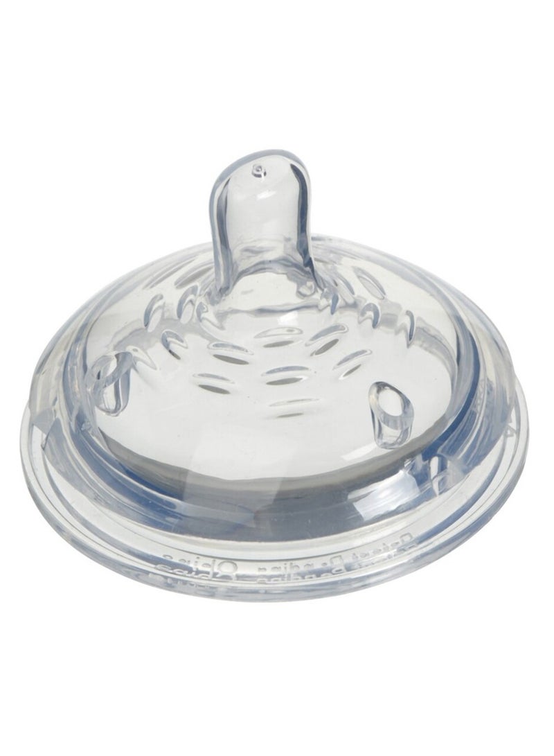 Vital Baby Nurture Breast-Like Nipple Fast Flow 6+ Months - 2 Pack - Image 2