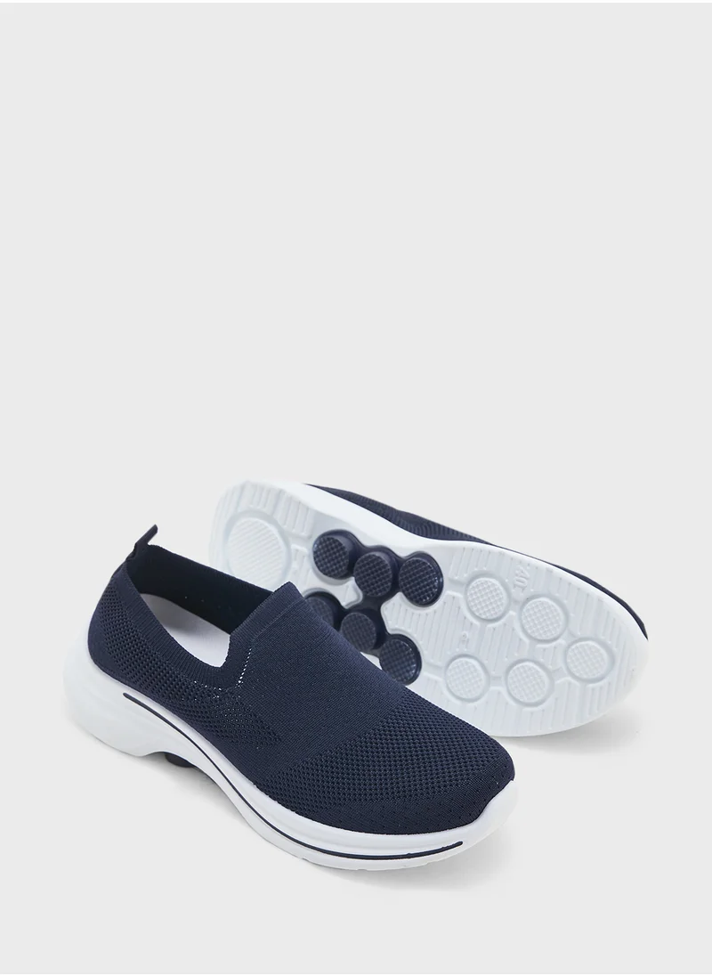 Ginger Fly Knit Slip On  Comfort Shoe