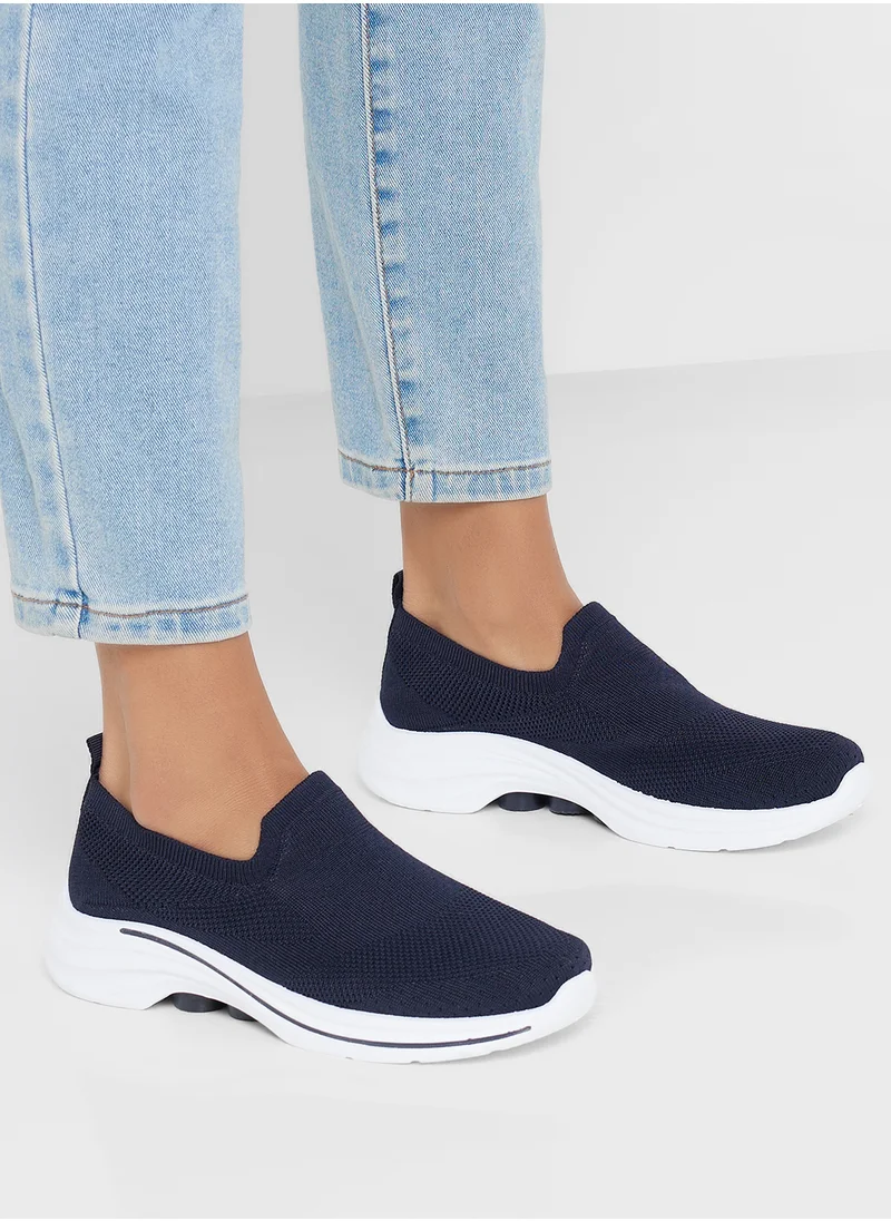 Ginger Fly Knit Slip On  Comfort Shoe