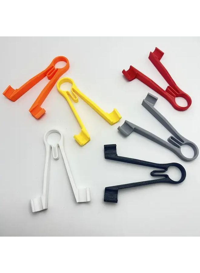 حامل القلم المتعدد الأحمر أداة مساعدة للعمل بيد واحدة حامل مسبار عالمي - Image 2