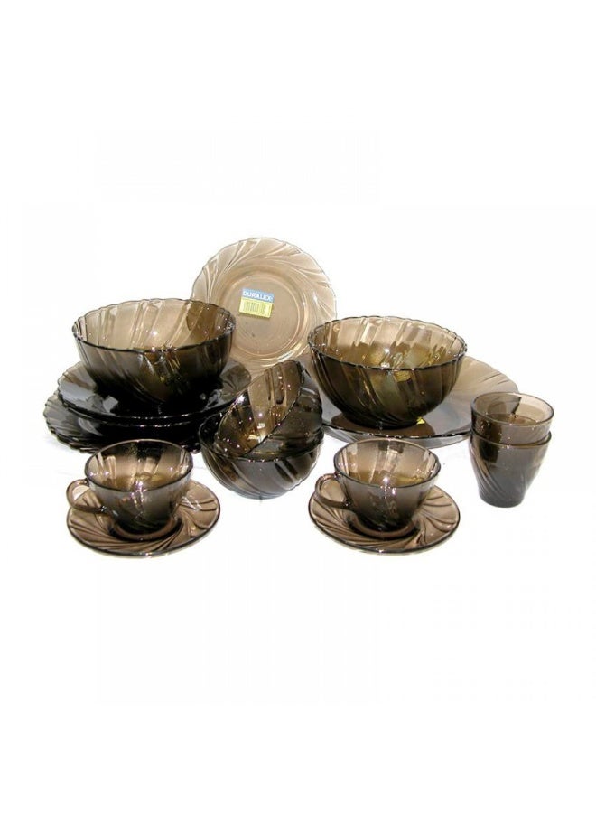 DURALEX Elegant 44-Piece Glass Dinnerware Set from Duralex – Made in France - Image 5