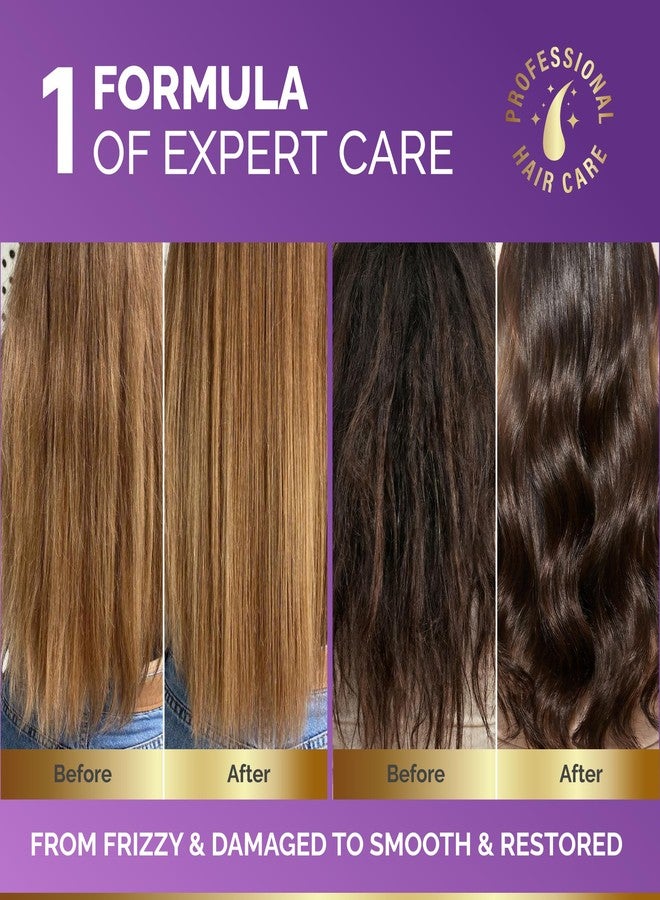 NUTRAHARMONY Hydrating Hair Mask - Deep Conditioning Treatment for Dry, Frizzy & Damaged Hair - Keratin Mask with Coconut & Argan Oils, Collagen & Wheat Protein - Smooths, Softens & Controls Frizz, Curl-Safe, 10oz - Image 2