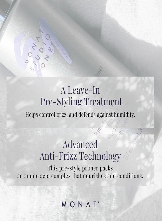 MONAT Studio One™ Frizz-Fix Leave-In Smoothing Hair Primer - Extended Style Duration - Easy Application - Daily Use - Color-Safe - Lightweight Formula - Image 5