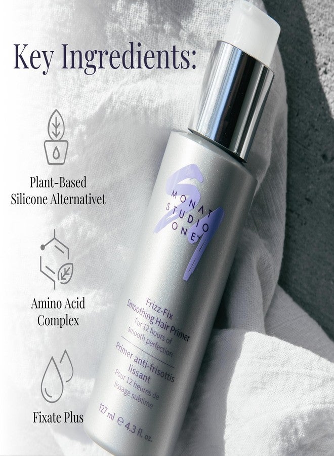 MONAT Studio One™ Frizz-Fix Leave-In Smoothing Hair Primer - Extended Style Duration - Easy Application - Daily Use - Color-Safe - Lightweight Formula - Image 3