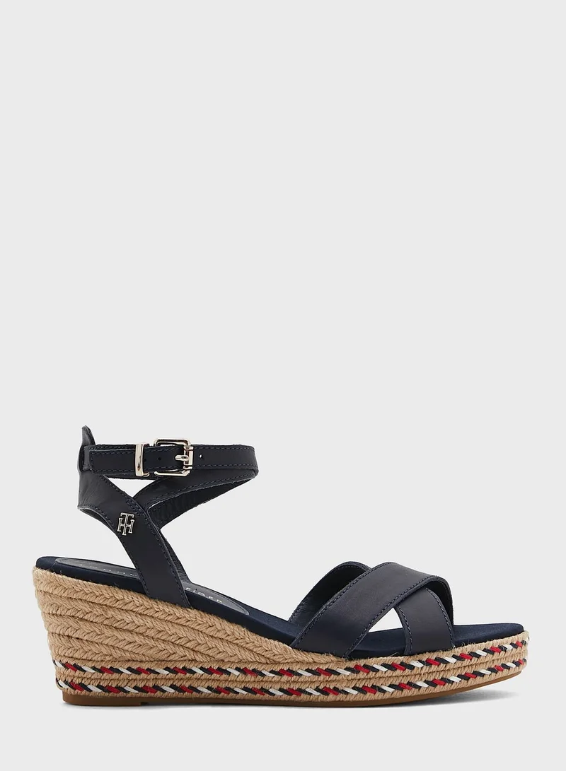 TOMMY HILFIGER Multi Strap Wedge Sandals