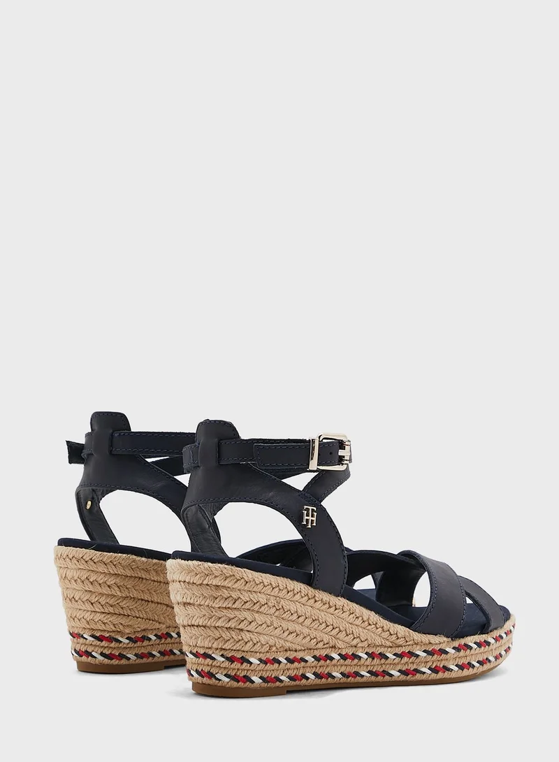 TOMMY HILFIGER Multi Strap Wedge Sandals