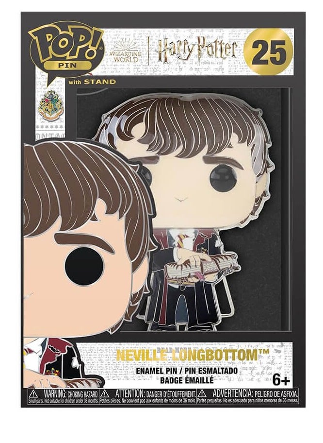 Funko Funko Pop! Pin with Stand Wizarding World: Harry Potter - Neville Longbottom #25  - Image 2