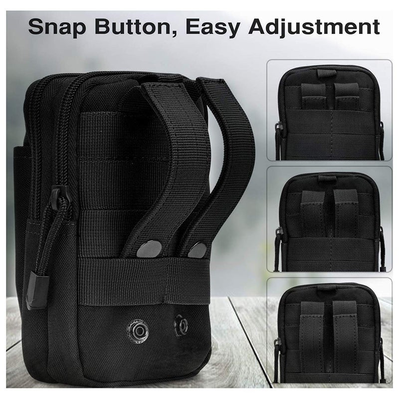 SUKHAD Water Resistant Waist Belt Pouch, Sport Carry Pouch for Phone and Small Accessories, 7 X 4.8. X 2.4 Inch, Multi Color - Image 4