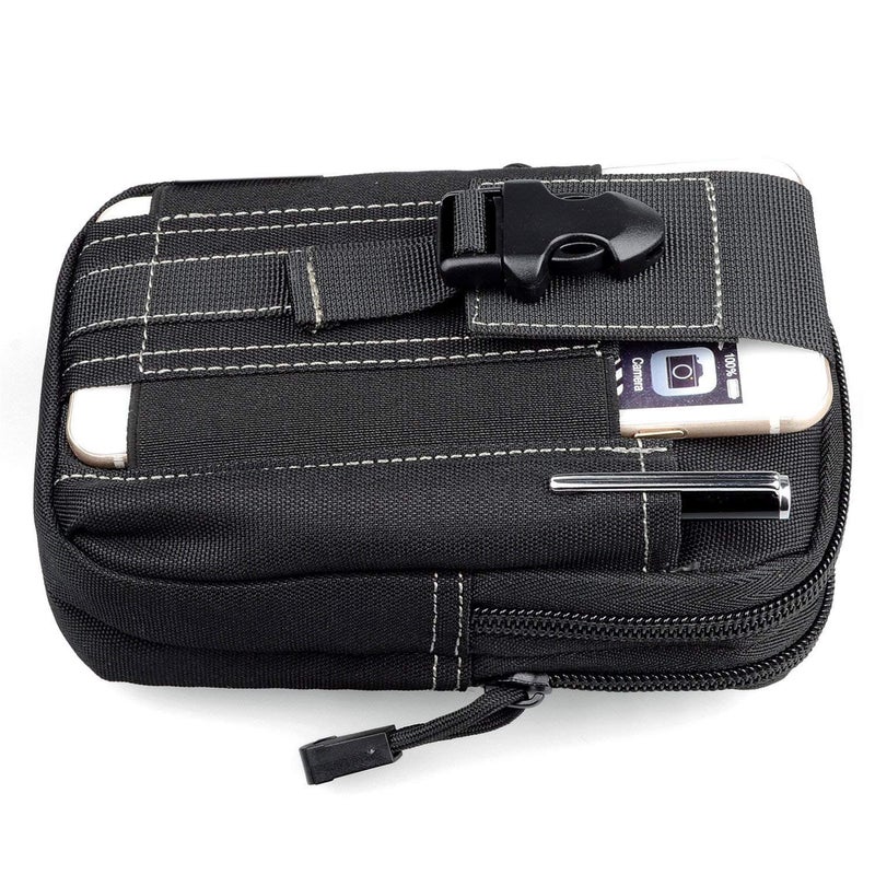 SUKHAD Water Resistant Waist Belt Pouch, Sport Carry Pouch for Phone and Small Accessories, 7 X 4.8. X 2.4 Inch, Multi Color - Image 5
