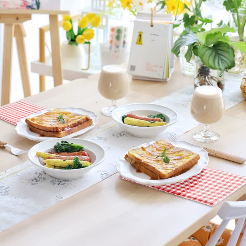 WDF 150Pack Red Gingham Napkins - 3 Ply Disposable Red and White Checkered Napkins  Dinner Napkins Paper Hand Towels for Bathroom Picnic BBQ Birthday Wedding Party Independence Day - Image 1