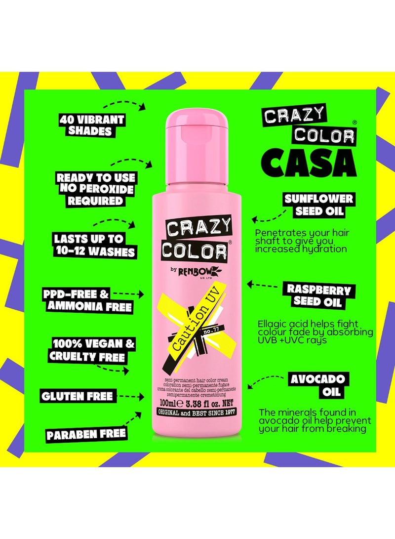 Crazy Color Crazy Color Neon Hair Color 77 100ml - Image 5