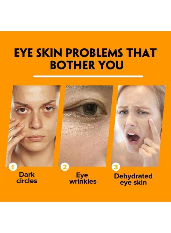 SAUVASINE Turmeric & Retinol Eye Stick – Hydrating Eye Balm for Dark Circles, Under Eye Bags & Wrinkles, Anti-Aging Eye Cream to Reduce Fine Lines, Visible Brightening Results 5g - Image 3