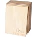Blisstime 15PCS 4x6 Inch Wood Squares Unfinished Square Wood Pieces for CraftsPainting Writing DIY Supplies Engraving and Carving Home Decorations 4x6 Inch 15Pcs - Image 2